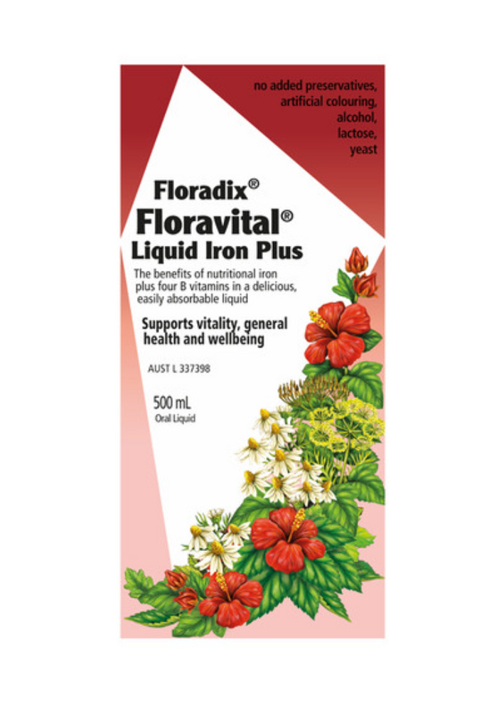 Floradix Floravital (Liquid Iron Plus) 500ml Oral Liquid