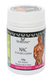 Healthwise NAC (N-Acetyl-L-Cysteine) 150g Powder