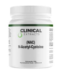 Clinical Extracts (NAC) N-Acetyl-Cysteine Oral Powder 150g