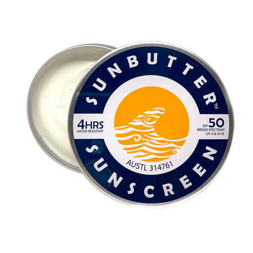 SunButter Skincare Sunscreen SPF 50 Tin 100g - Welcome Organics