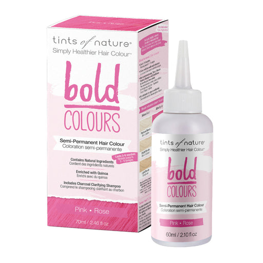 TINTS OF NATURE Bold Colours Semi-Permanent Hair Colour Pink 70ml