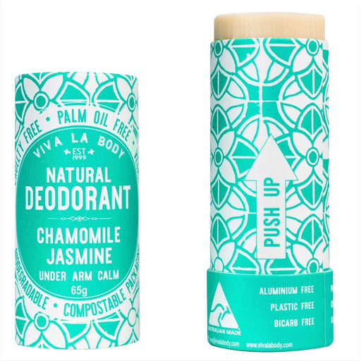 Viva La Body Natural Deodorant Chamomile Jasmine 65g - Welcome Organics