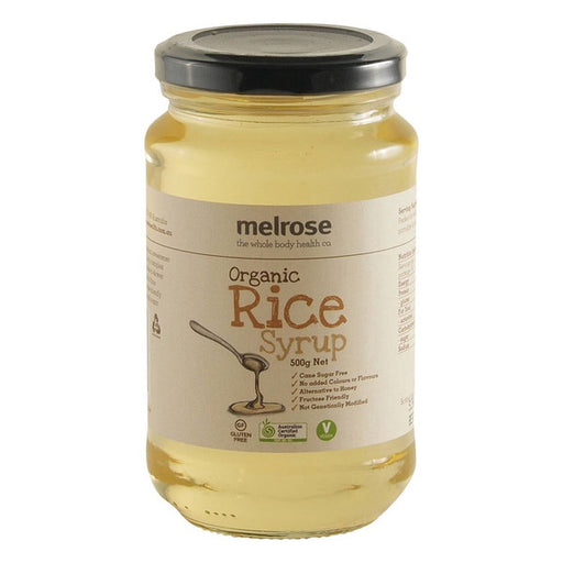 MELROSE Organic Rice Syrup 500g - Welcome Organics