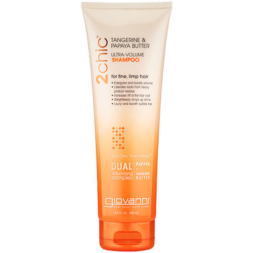 GIOVANNI Shampoo - 2chic Ultra-Volume (Fine, Limp Hair) 250ml - Welcome Organics
