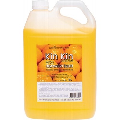 KIN KIN NATURALS Eco Dishwash Liquid 5L Grey water safe